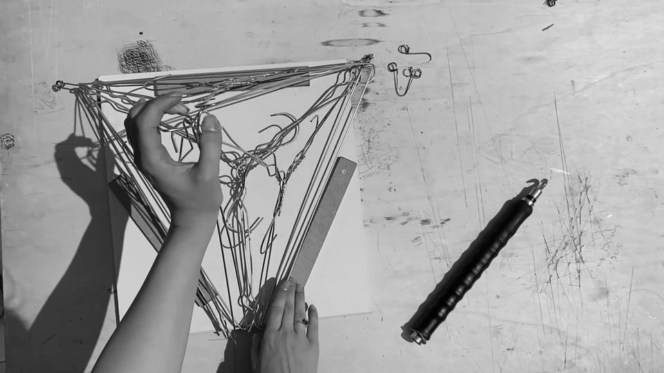Montage der Tetraeder